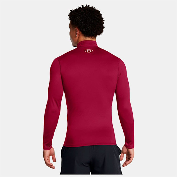 Under Armour Coldgear Elite Mock T-shirt Med Lång ärm  S Man