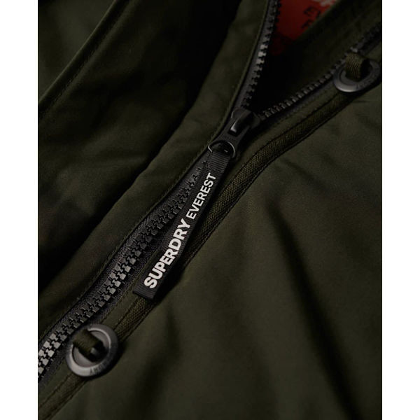 Superdry Parkas Everest Faux Fur Grönt S Kvinna