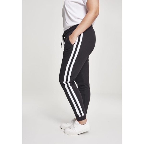 Urban Classics College Contrast Big Byxor Svart 5XL Kvinna