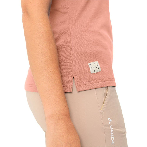 Vaude Essential Kortärmad Polotröja Orange 36 Kvinna