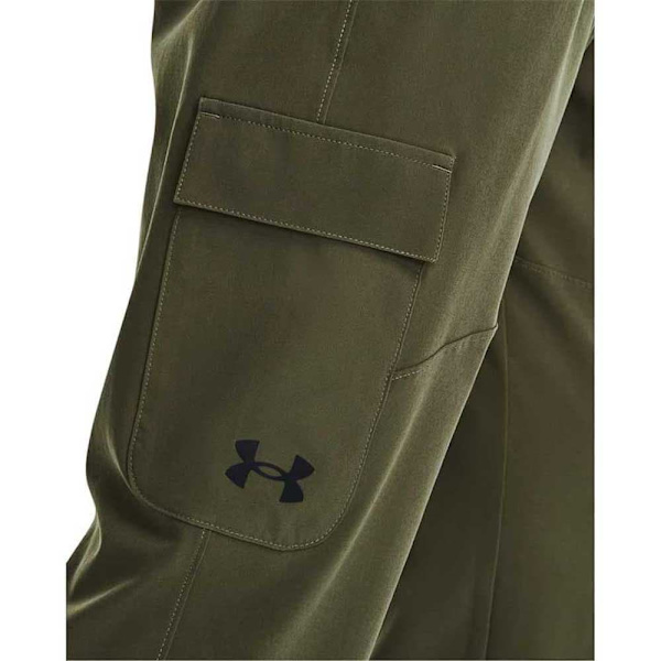 Under Armour Byxor Stretch Woven Cargo Grönt M Man