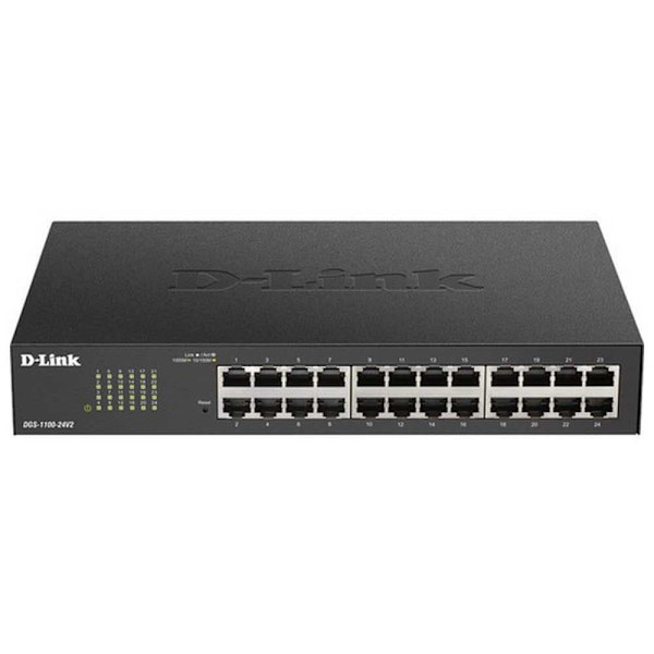 D-link Kontakt Dgs-1100-24v2/e Sort Sort, Grå