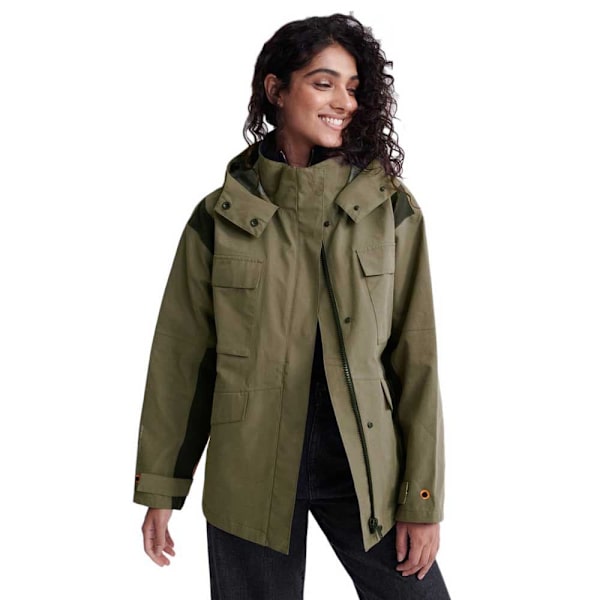 Superdry Jacka Canyon Grönt M Kvinna