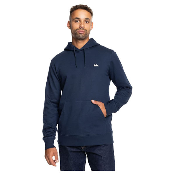 Quiksilver Basic Hættetrøje Blå M Mand