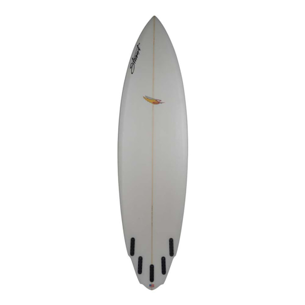 Stewart Surfbräda S-winger Pu Poly 121700 7´0´´ Durchsichtig 218.4 cm