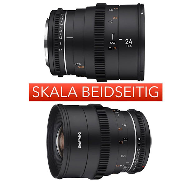 Samyang Mf 50 Mm T1.5 Vdslr Mk2 Mft Sort