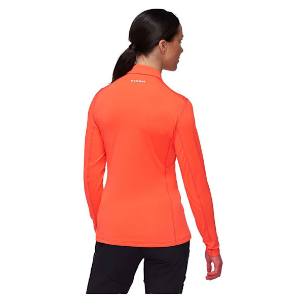 Mammut Aenergy Fleecejakke Med Halv Lynlås Orange M Kvinde