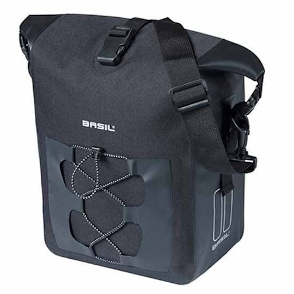 Basil Laukku Navigator Waterproof 12-15l Musta
