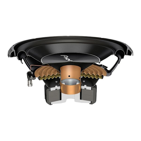 Pioneer Bil Højttalere Ts-a300s4 Sort