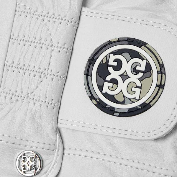 G-fore Vänster Golfhandske Essential Camo Patch Vit ML