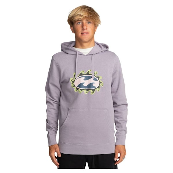 Billabong Hættetrøje Crayon Wave Lilla L Mand