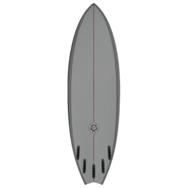 Tsa Surfbräda Element Vixen Cool 3f Future 6´0´´ Grå 182.9 cm