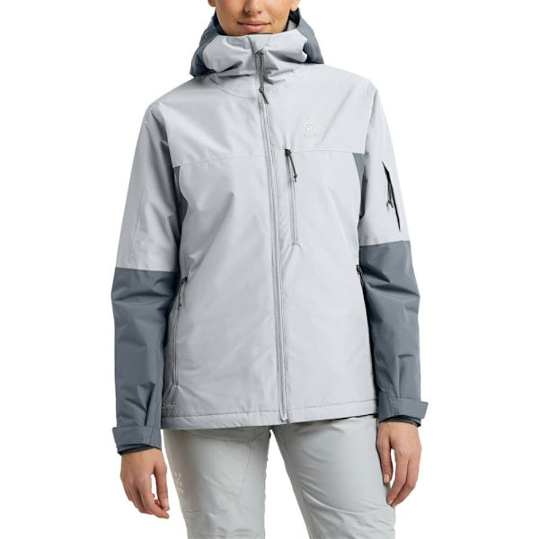 Haglofs Gondol Insulated Jacka Grå L Kvinna