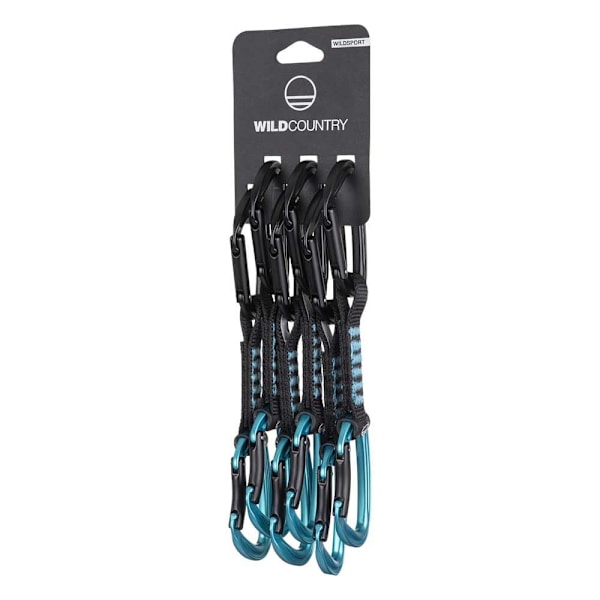 Wildcountry Quickdraw Wildsport Pack 6 Enheder Sort 12cm