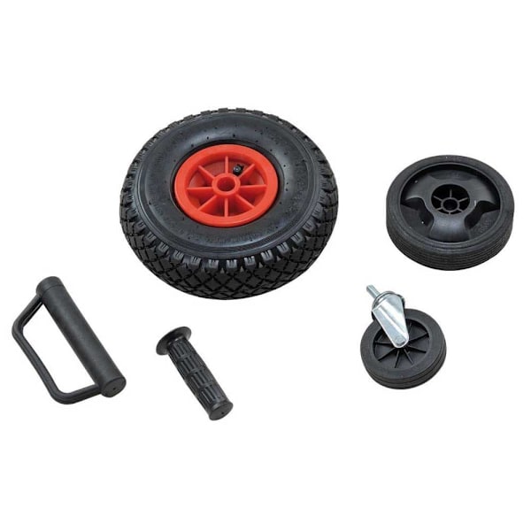 Gierre Solid Vagnhjul D8006 Svart