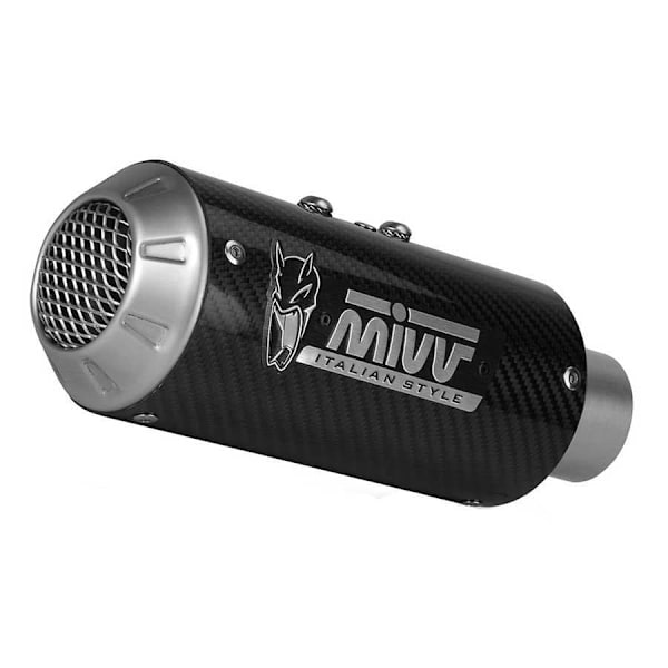 Mivv Fuld Linje System Mk3 Yamaha Mt-125 2020-24/yzf R125 2019-23 Søvfarvet