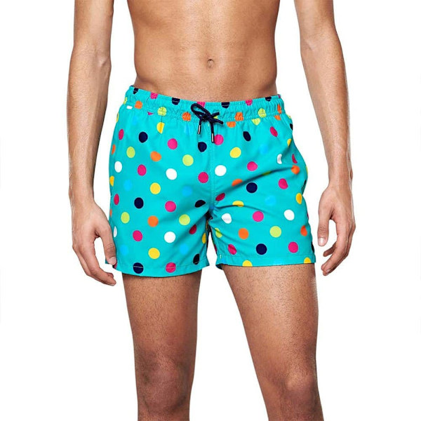 Happy Socks Hs654-x Big Dot Badbyxor Boxer Flerfärgad XL Pojke