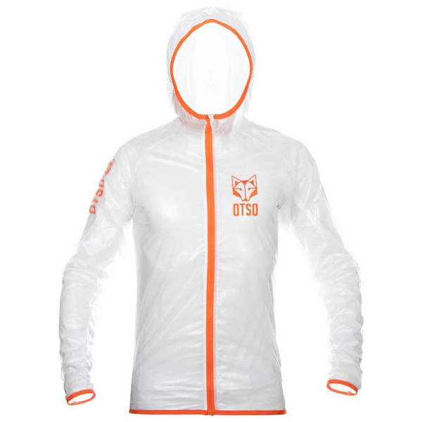 Otso Jakke Waterproof Ultra Light Hvid S Mand