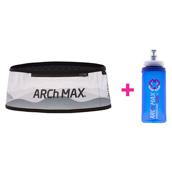 Arch Max Bælte Pro Zip Plus+1sf300ml Hvid S-M