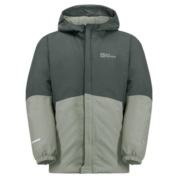 Jack Wolfskin Blocky Jacka Beige,Grå 176 cm Pojke