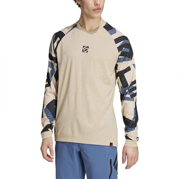 Five Ten Trailx T-shirt Med Lång ärm Beige M Man