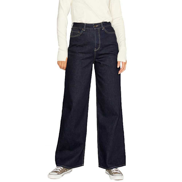 Jack & Jones Jeans Med Høj Talje Tokyo Wide Cr6004 Blå 25 / 30 Kvinde