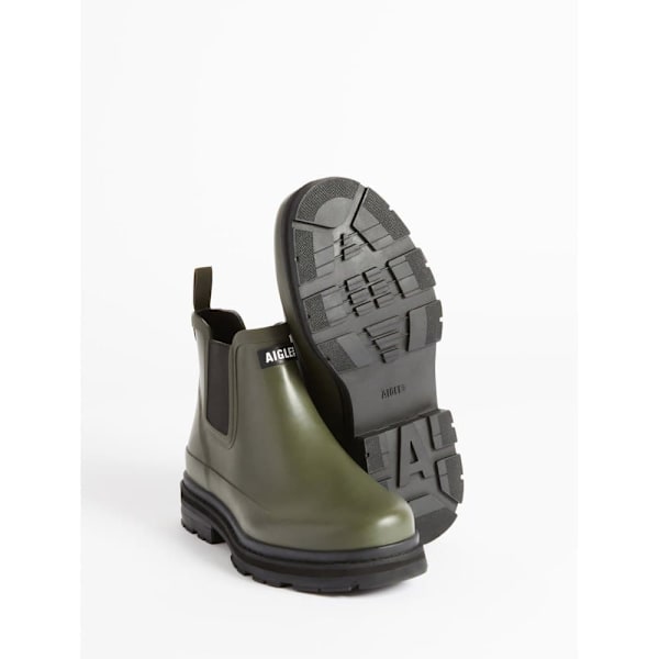 Aigle Soft 2 Gummistøvler Grøn EU 40 Kvinde
