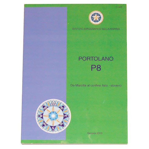 Istituto Idrografico Portolan Kaavio P8 Sininen