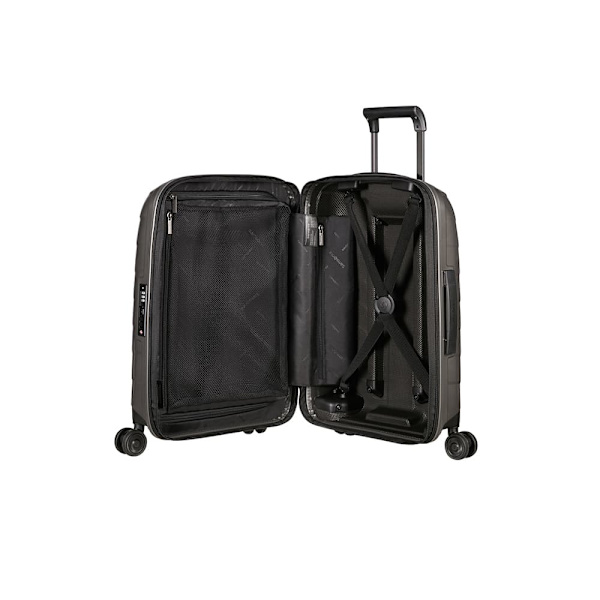 Samsonite Attrix Spinner 55/23 38-44l Expandable Kuffert Med Hjul Grå