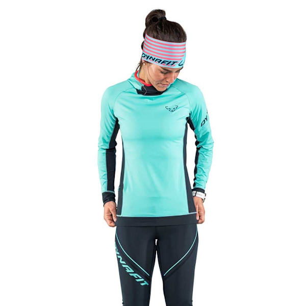 Dynafit Langærmet T-shirt Alpine Blå S Kvinde