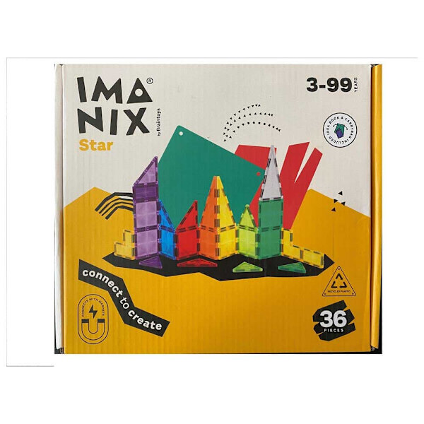 Imanix Stjärnbyggset 36 Bitar