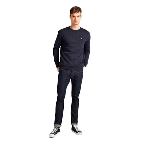 Lee Sweatshirt Plain Crew Sort L / Regular Mand