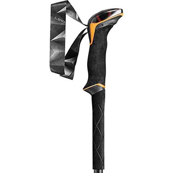 Leki Polakker Makalu Lite Sort 100-135 cm