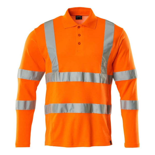 Mascot Langærmet Polo Safe Classic 18283 Orange S