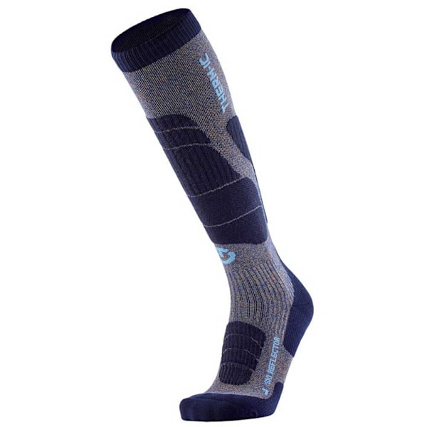 Therm-ic Strumpor Ski Merino Reflector Grå EU 45-47 Man