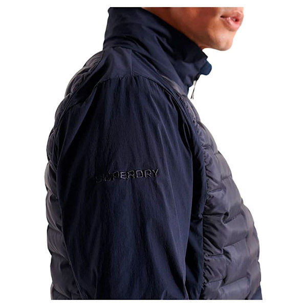 Superdry Jacka Hybrid Blå M Man