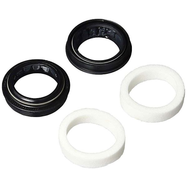 Racingbros Lycan Viskergaffeltætningssæt Til Fox/rock Shox/magura/manitou/x-fusion Hvid,Sort 34 mm