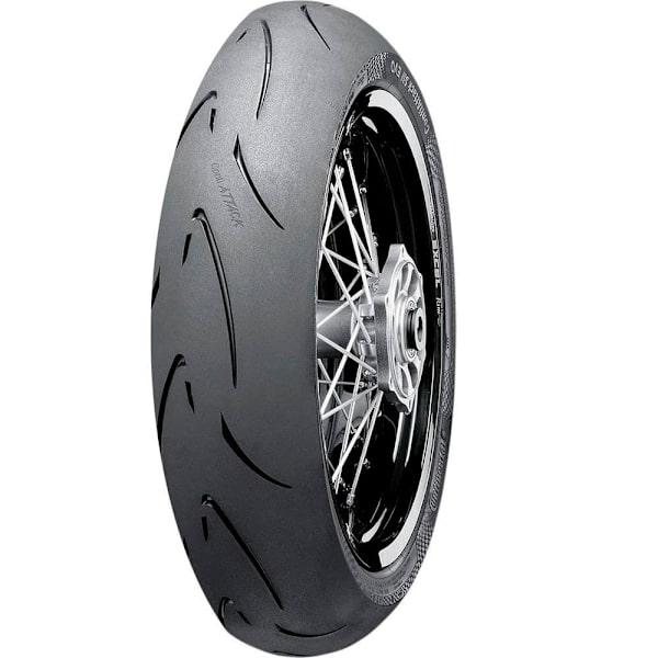 Continental Takarengas Contiattack Sm Evo Tl 66h Musta 140 / 70 / R17
