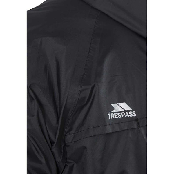 Trespass Qikpac Jakke Sort M Mand