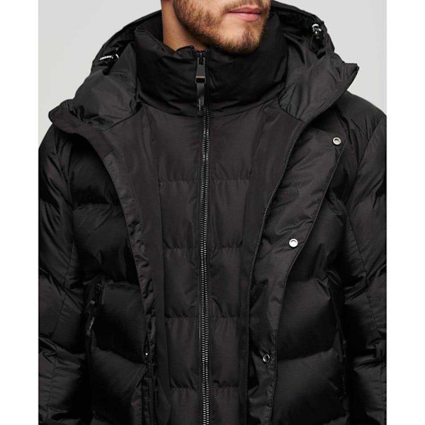 Superdry City Graphic Jakke Sort 2XL Mand