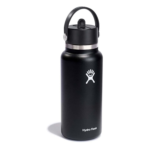 Hydro Flask Leveä Flex Straw Cap Thermo 947ml Musta