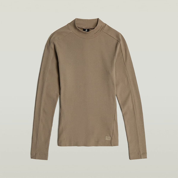 G-star D25033-d850 T-shirt Med Lange ærmer Brun L Kvinde