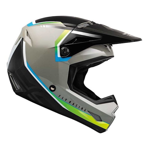 Fly Motocrosshjälm För Barn Ece Kinetic Drift Grå M