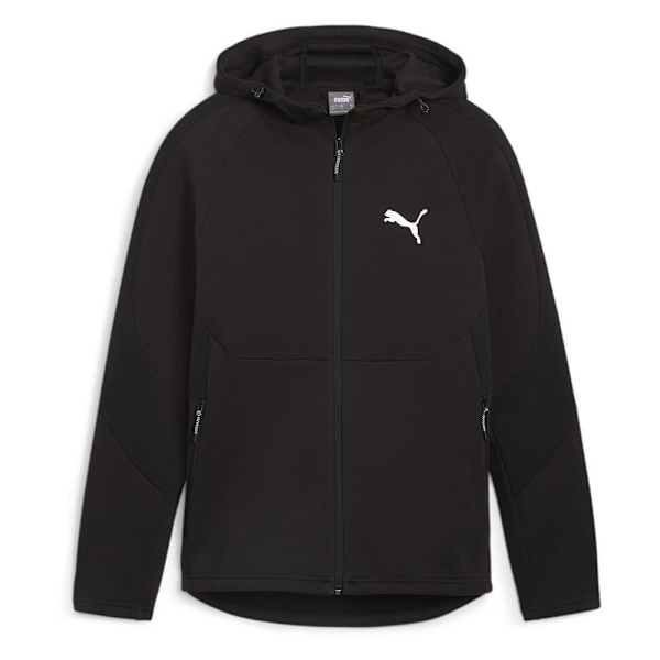 Puma Evostripe Dk Sweatshirt Med Lynlås Sort M Mand