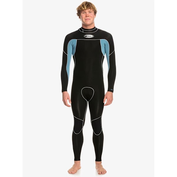 Quiksilver Langærmet Neoprendragt Med Lynlås Bagpå Capsule Saturn 3/2 Mm Sort LS