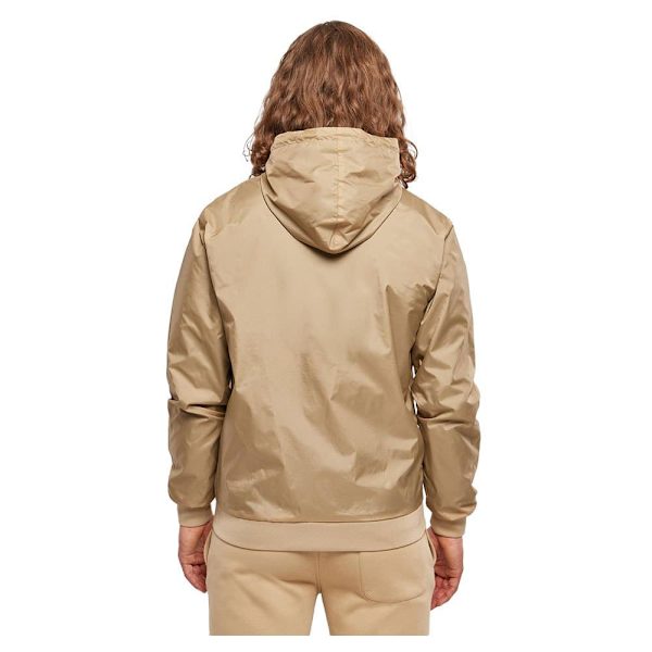 Build Your Brand Windrunner Jakke Beige 5XL Mand