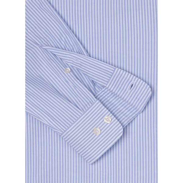 FaÇonnable Clb Bd Oxf New Pkt Skjorte Med Lange ærmer Blå 3XL Mand