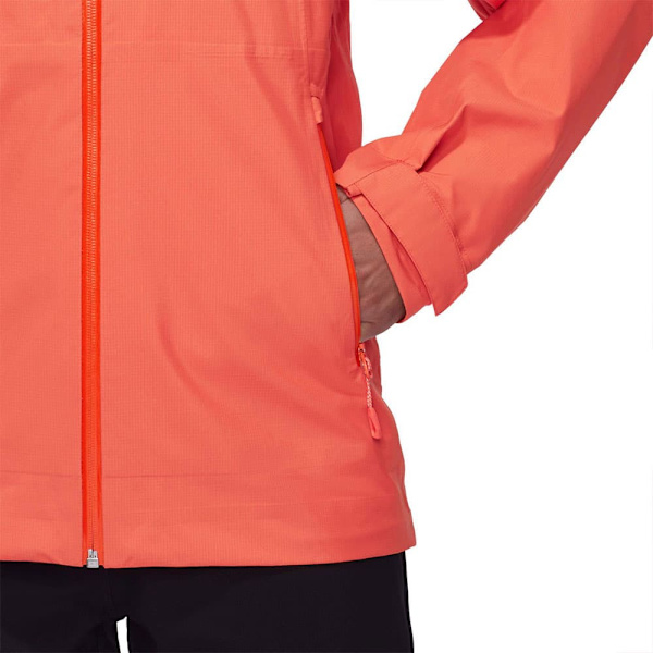 Mammut Alto Light Hs Jacka Orange S Kvinna