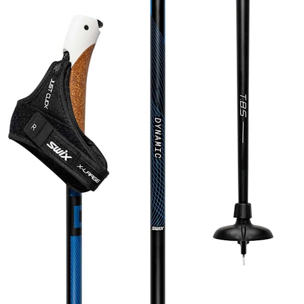 Swix Dynamic D2 Stavar Svart 170 cm