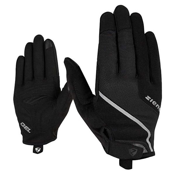 Ziener Lange Handsker Clyotouch Sort 9 Mand